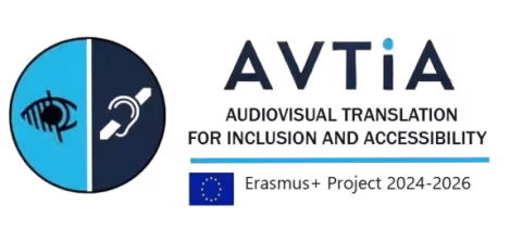 Logotip de AVTIA - Audiovisual Translation for Inclusion and Accessibility